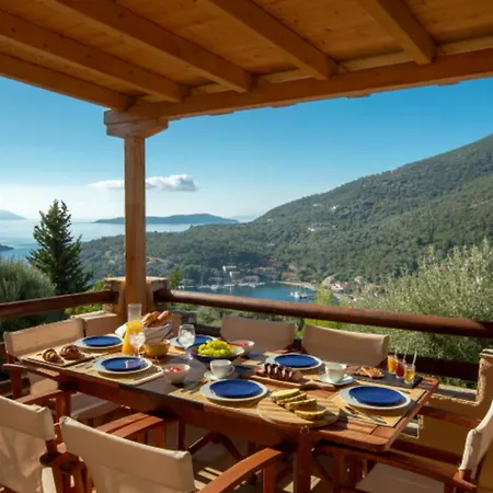 Cristina - Charming With Stone And Wood Elements In Bay * Syvota